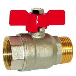 Vanne M/F - Manette papillon